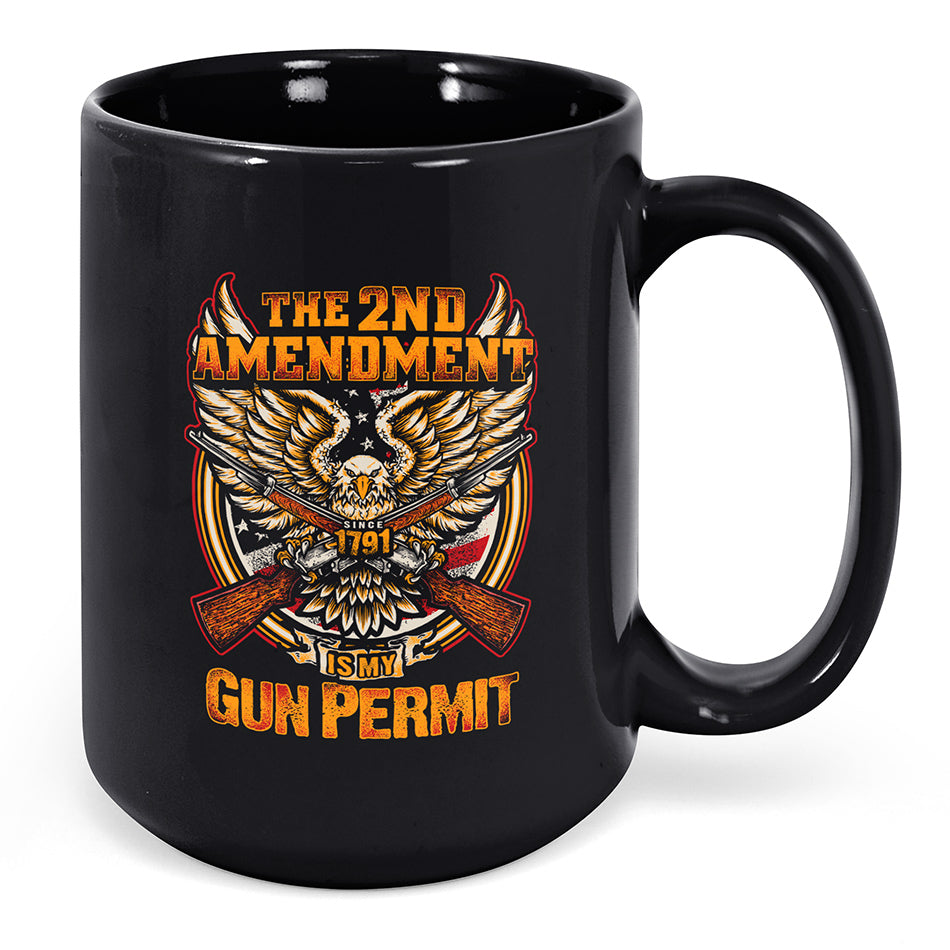 The 2nd Amendment is My Gun Permit Mug